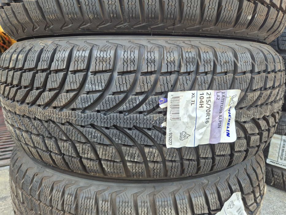 4 Anvelope M+S IARNA - 215/70/16 - Michelin Lattitude Alpin LA2 - NOU - DOT 2022 !
