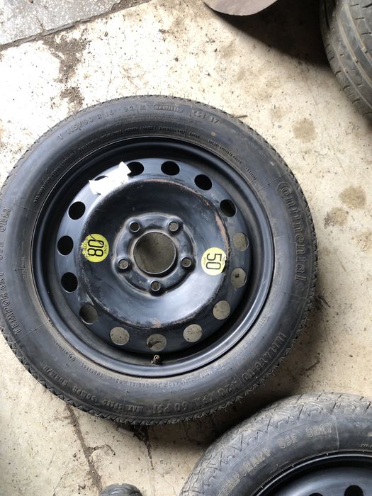 Roata rezerva slim Bmw r16 si r17 5x120 originala e46 e90 e91 e87 e60