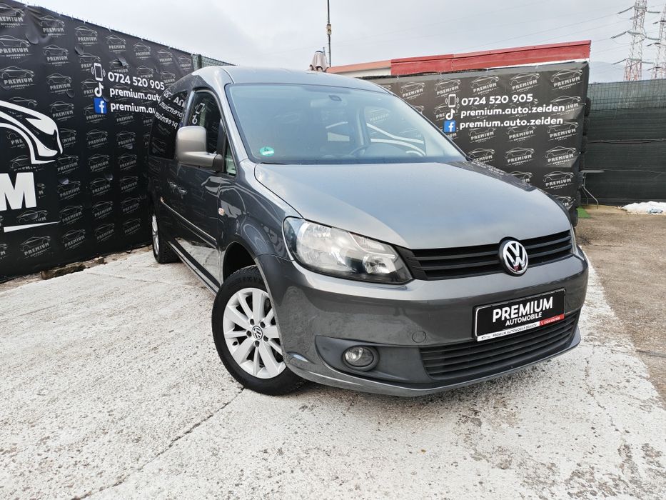 Volkswagen Caddy 1.6 TDI 105 CP*GARANȚIE* 7 locuri/Navi/Climatronic