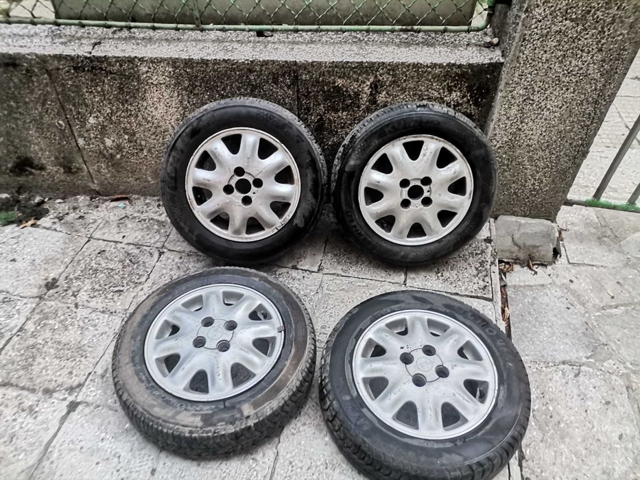 4бр. 14 цолови лети/алуминиеви джанти от Опел Астра 1996г