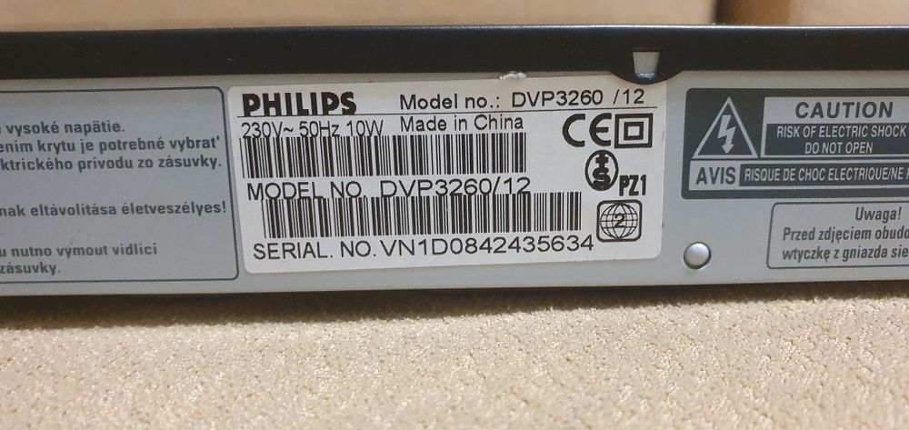 DVD player Phillips DVP3280/12