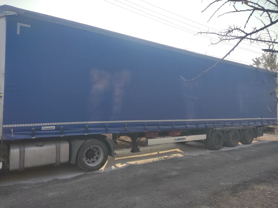 MAN tgx + krone prisep