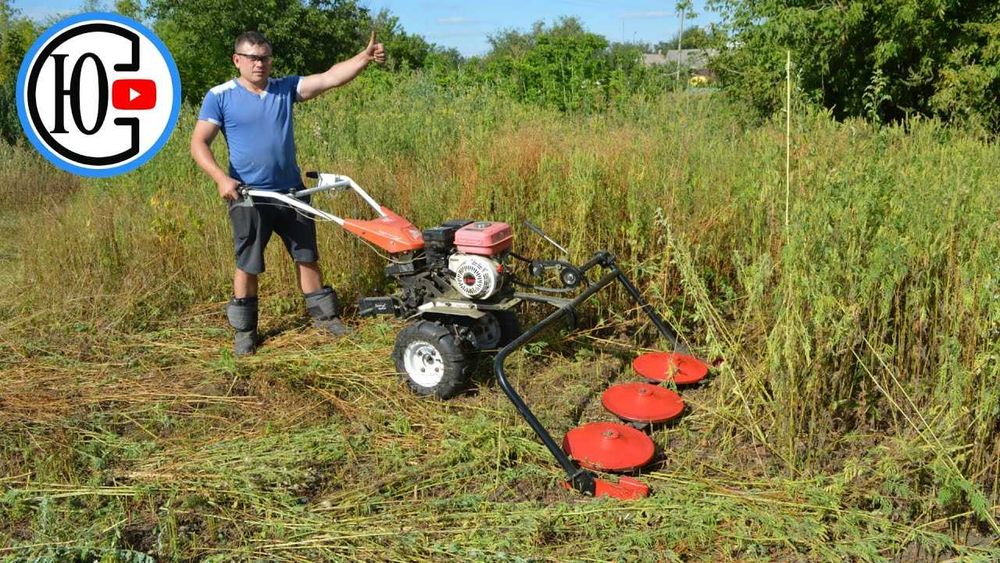 Cositoare rotativa pentru motocultor cu 3 talere 120mm