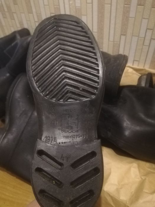 Сапоги резиновые, новые СССР.