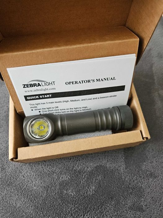 Фенер/челник zebralight, armytek, fenix, nitecore, olight и др.