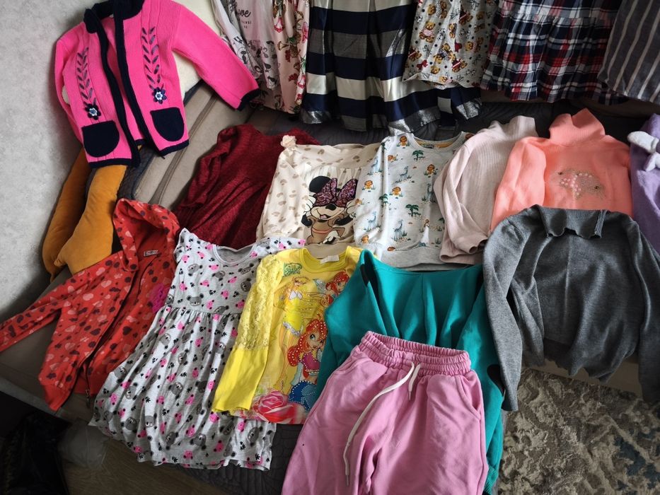 Пакет вещей на девочку