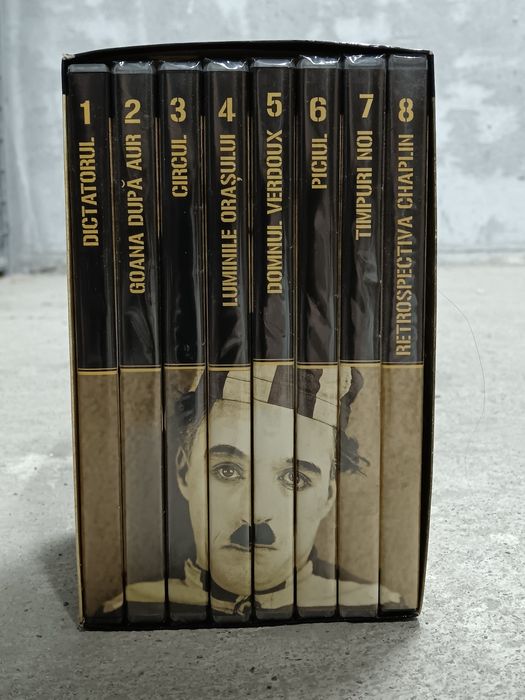 Colecția Charlie Chaplin Dilema Veche+Colecție Stan și Bran