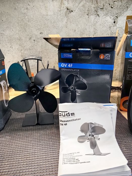 Gude Вентилатор за камина / Вентилатор за печка OV 4F / GU
