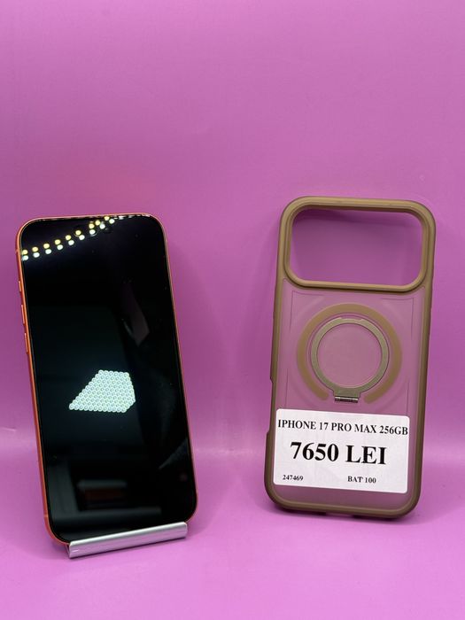 Iphone 17 Pro Max 256gb Baterie 100 40c •Matei Amanet Crangasi•24746