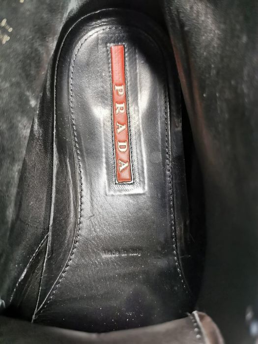 Ghete Pradă piele întoarsă