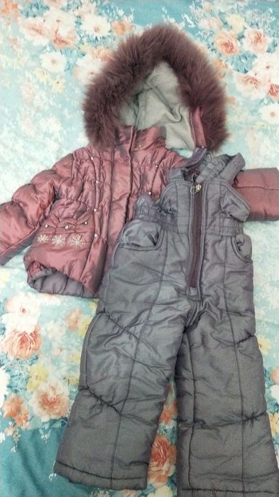 Зимний комплект рост 74 отл сост