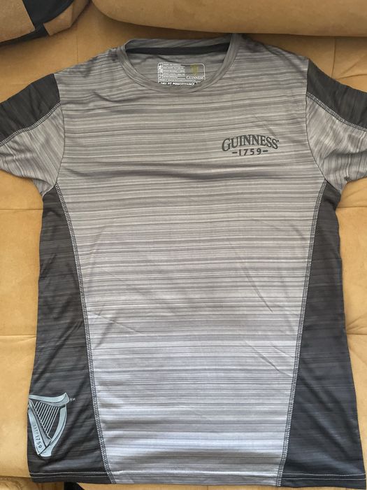 тениска Guinness, сива, спортна, мъжка, бързосъхнеща