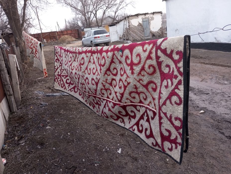 Текемет кииз старый