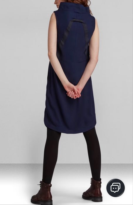 G-Star Raw Millery Mock Dress/дамска рокля XXL