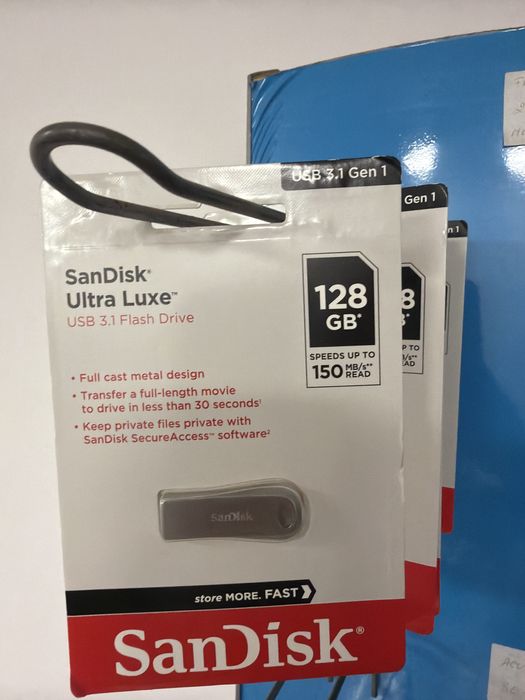 Stick usb sandisk ultra luxe 128gb nou sigilat original