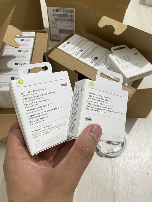 Apple Зарядка 100% Оригинал iPhone Zaryadka iPhone Golovka Адаптер