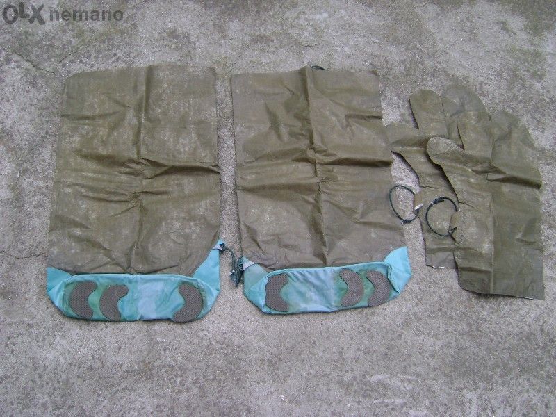 химически комплект подходящ като дъждобран за риболов 500бр.