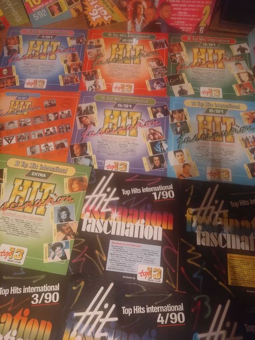 Vinyl-uri top 13 Music Club Hit Fascination 1990-1991 toata colectia