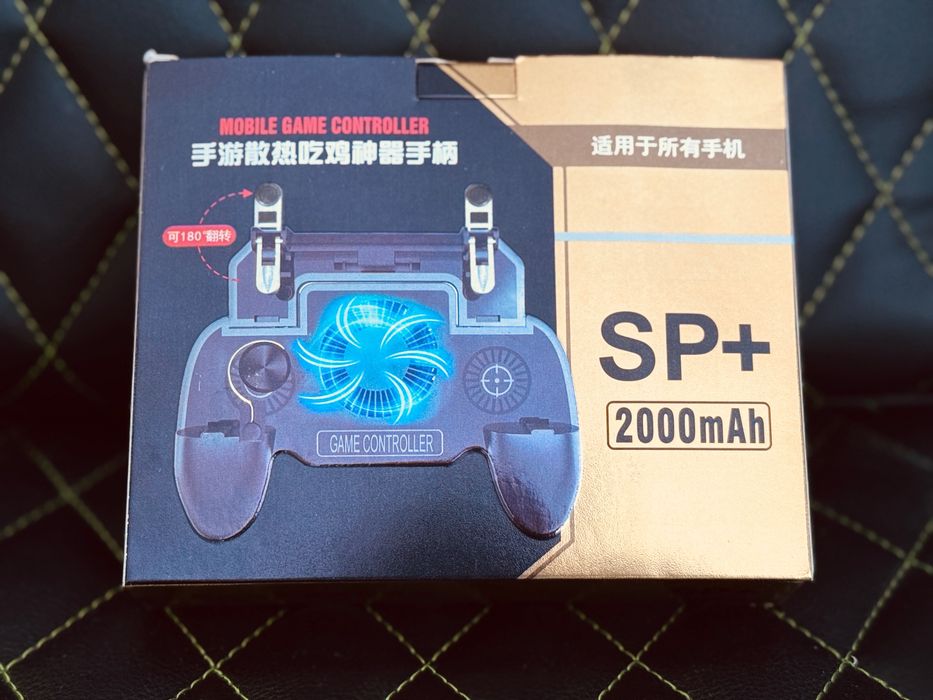 3в1 Gamepad джойстик за телефон с охлаждане и PowerBank батерия pubg