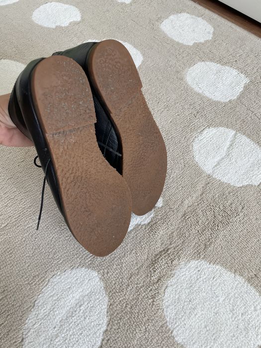 Черни кожени боти