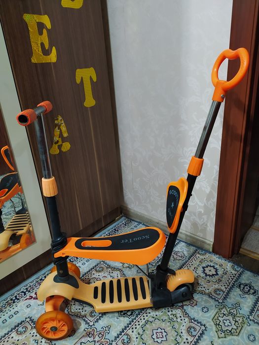 Самокат трехколесный детский