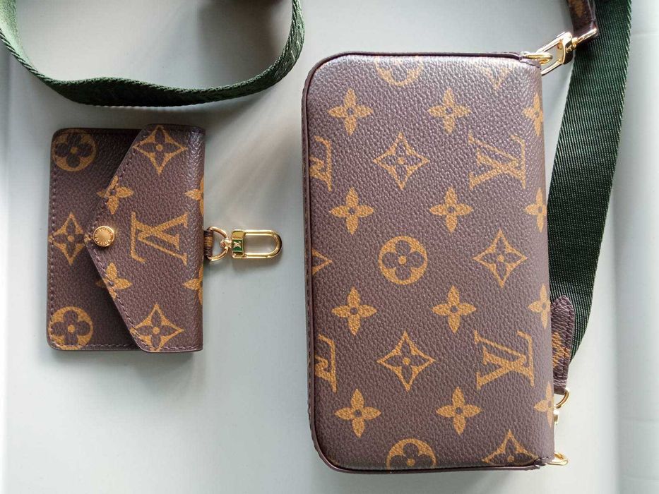 LOUIS VUITTON Дамска чанта през рамо мини Pochette Монограм