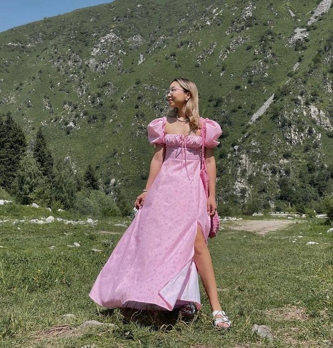 Летнее нежное платье