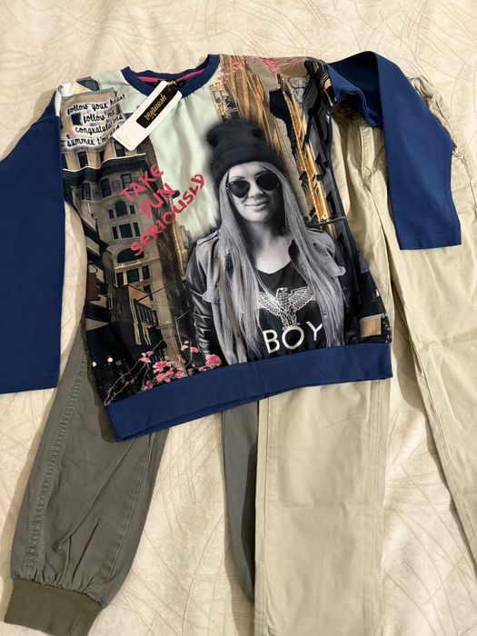 Дрехи 7-8 г. ръст 128