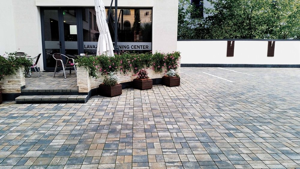 Pavaj Pavele APPIA ANTICA margimi ondulate grosime 6 cm Semmelrock