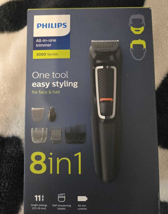 Aparat de tuns barba si parul 8 in 1 PHILIPS MG3730