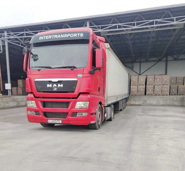 Man TGX 18.440 Evro 5 standart - 2010 год. Прицеп Kassbohler 2012 год