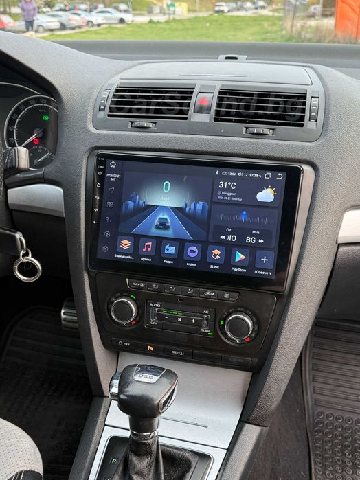 Skoda Octavia 2 Android 15 Мултимедия Шкода Октавия Навигация Андроид