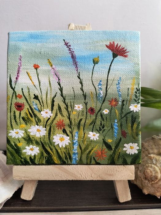 Ръчно рисувани акрилни картини