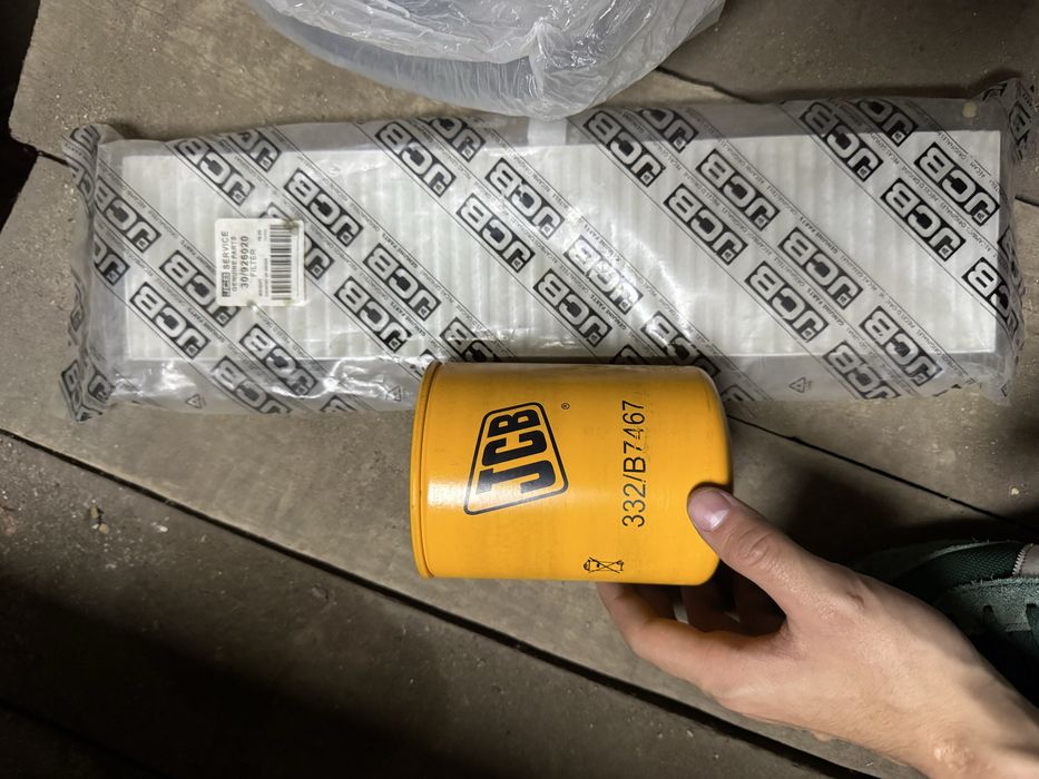 Фильтра на экскаватор JCB new