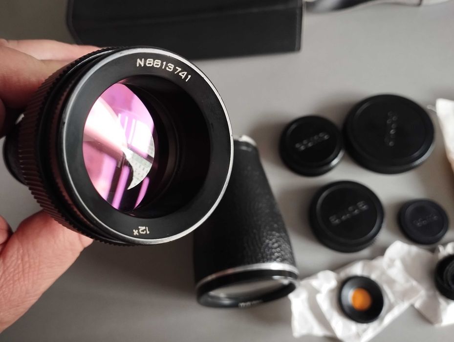 ТОП НОВ  Съветски Монокъл-МП 12 х 40+20 Х 60--MADE IN СССР