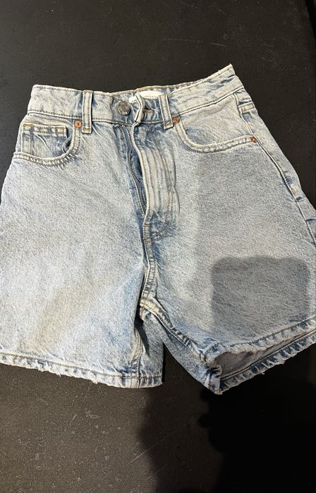 Zara шорты mom fit