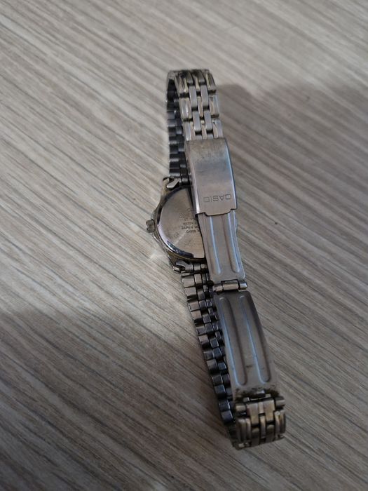 Ceas Casio original quartz, bratara metalica, water resist