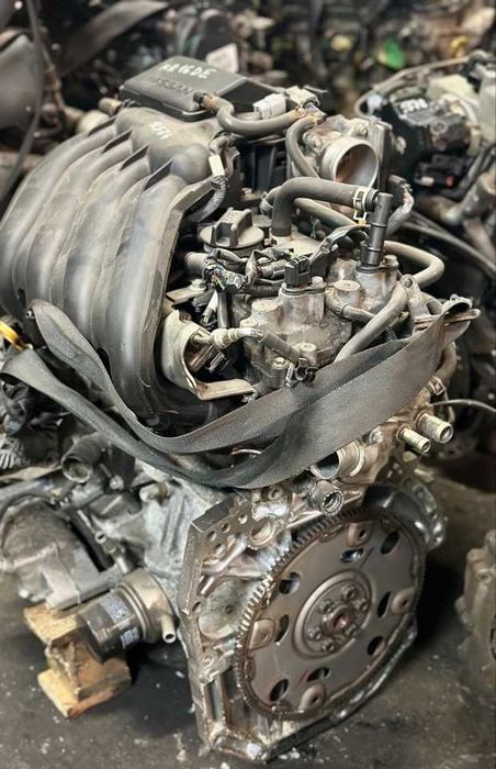 Двигатель Nissan (Ниссан) Note, Tiida 1.6 (HR16DE),в навесе, привозной