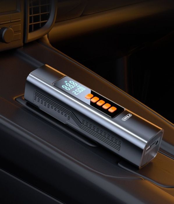 Компрессор автомобильный, беспроводной, насос воздушный