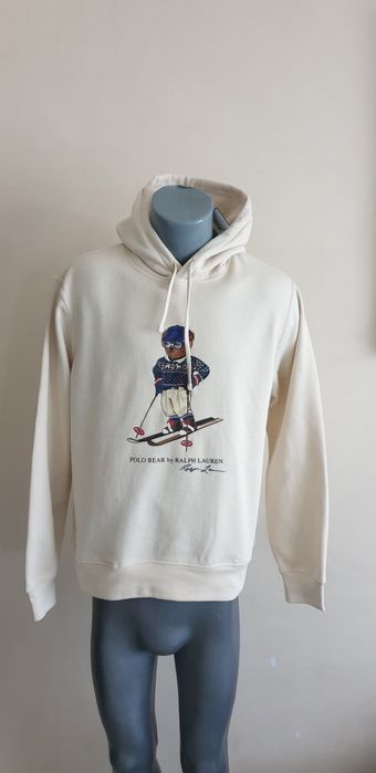 POLO Ralph Lauren Bear Hoodie Mens Size M НОВО! ОРИГИНАЛ! Мъжки Суичър