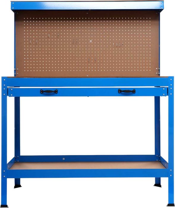 Работна маса със стена за инструменти KRAFT&DELE KD640, 1200 х 600 мм