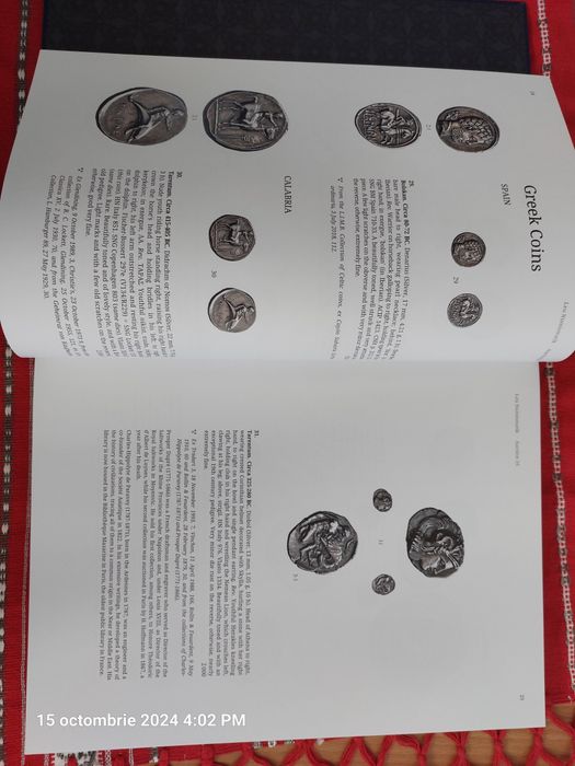 Catalog numismatic