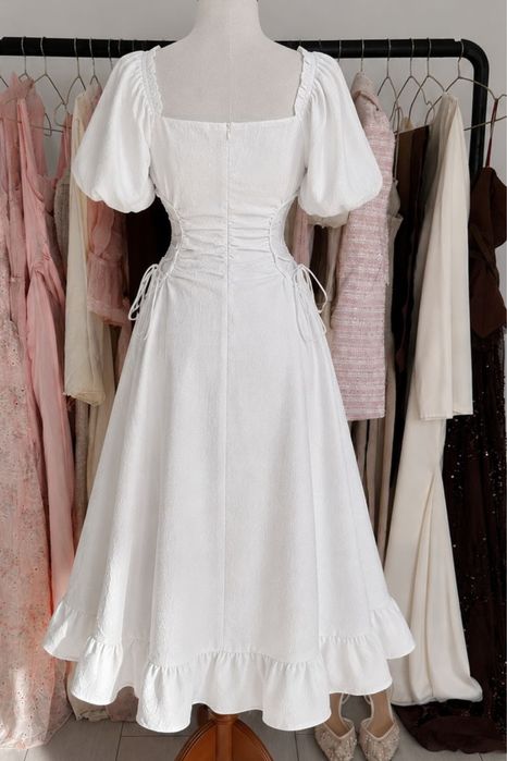Rochie Alba Elegantă