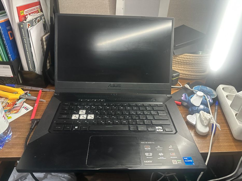 ASUS TUF Dash F15 — мощный игровой ноутбук, 512 ГБ SSD