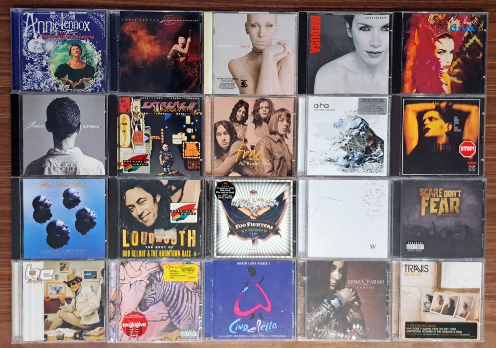Lot 20 CD-uri originale (majoritatea rock)