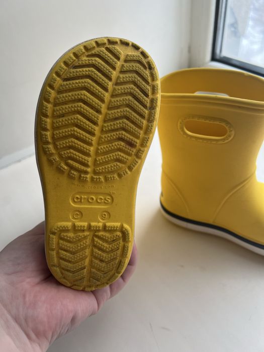Crocs оригинал резиновые сапоги 16 см