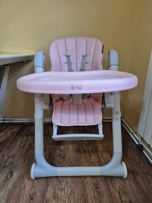 Детско Столче за хранене Cangaroo - I Eat, розово