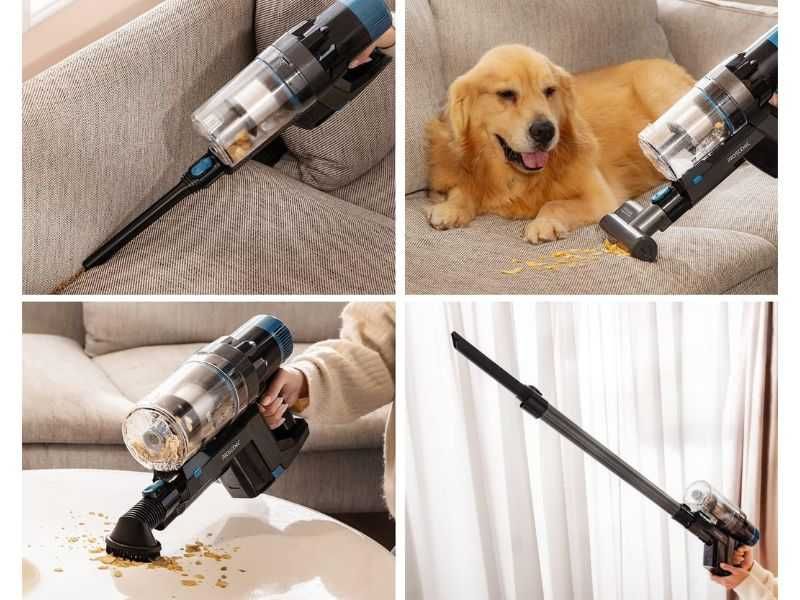 Вертикална Безкабелна Прахосмукачка Proscenic P11 Smart с HEPA Филтър