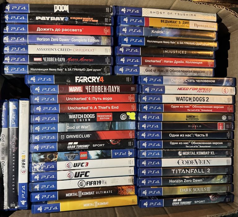 Диски для ПС4 и ПС5 / Sony Playstation (Игры) PS4/PS5