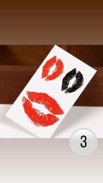 Временни татуировки, тату за фотосесия